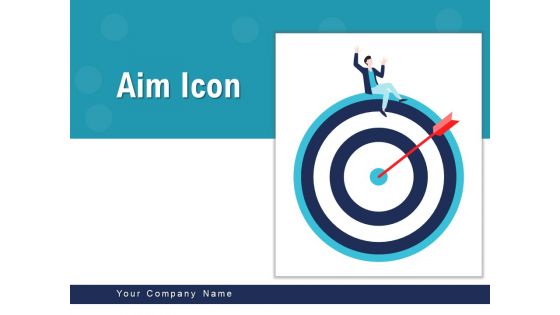 Aim icon business achievement financial collaboartive arrow circles
