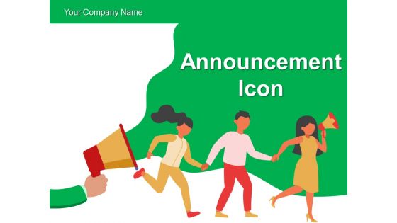 Announcement Icon Advertisement Marketing Megaphone Influencer
