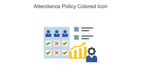 Attendance Policy Colored Icon In Powerpoint Pptx Png And Editable Eps Format