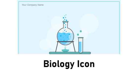 Biology Icon Research Magnifying Glass Chemical Microscope Information Professional