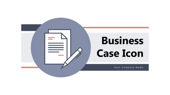 Business Case Icon Illustrating Resource Management Construction Marketing