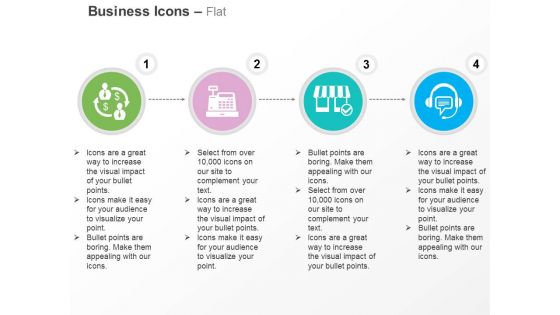 Business finance cashbox trust call center ppt icons graphics