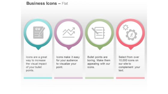 Business growth analysis process control ppt icons graphics