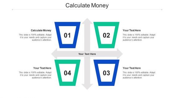 Calculate Money Ppt Powerpoint Presentation Icon Brochure Cpb