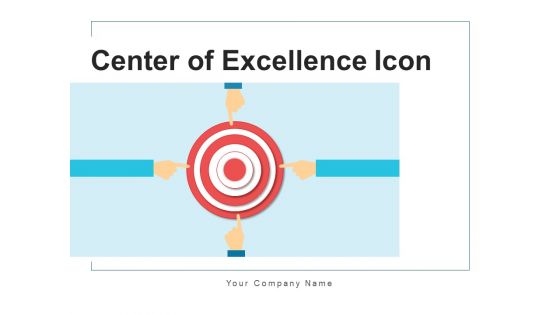 Center Of Excellence Icon Product Quality Organizational Business Technology