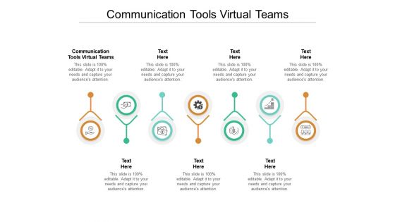 Communication tools virtual teams ppt powerpoint presentation icon clipart cpb