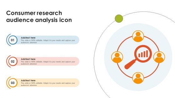 Consumer Research Audience Analysis Icon