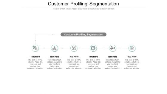 Customer profiling segmentation ppt powerpoint presentation icon professional cpb