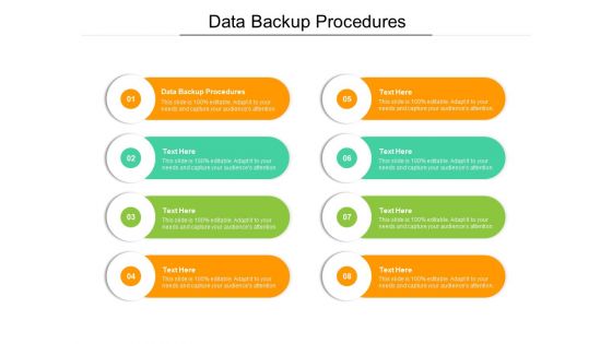 Data backup procedures ppt powerpoint presentation layouts icon cpb
