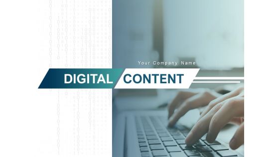 Digital Content Strategy Marketing Icon Media Services Process Team