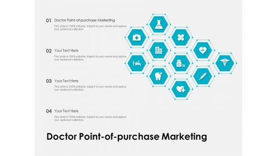 Doctor point of purchase marketing ppt powerpoint presentation portfolio icons