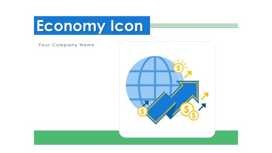 Economy Icon Business Analysis Finance Investment Growth