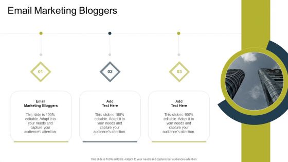 Email Marketing Bloggers In Powerpoint And Google Slides Cpb