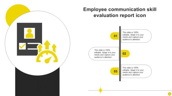 Employee Communication Skill Evaluation Report Icon
