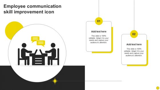 Employee Communication Skill Improvement Icon