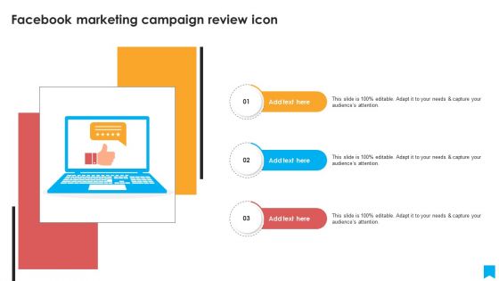 Facebook Marketing Campaign Review Icon