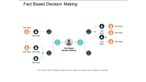 Fact based decision making ppt powerpoint presentation slides icons cpb