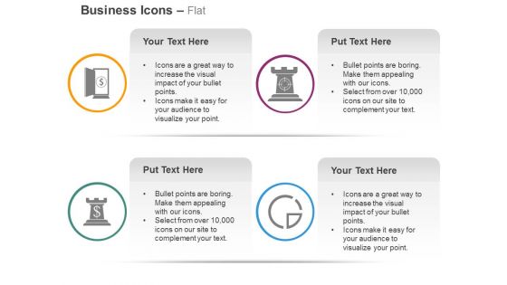 Financial success door business target achievement analysis ppt icons graphics