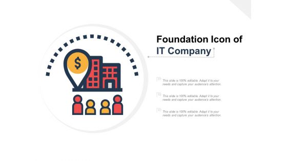 Foundation icon of it company