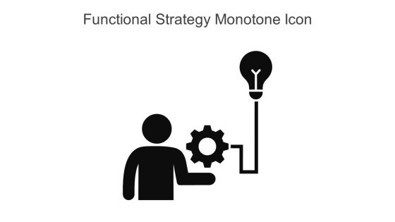 Functional Strategy Monotone Icon In Powerpoint Pptx Png And Editable Eps Format