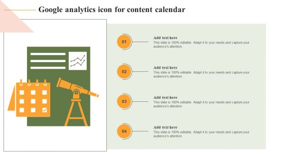 Google Analytics Icon For Content Calendar