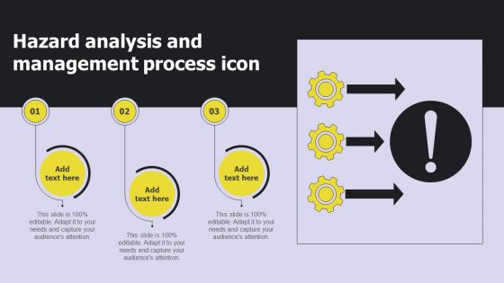 Hazard Analysis And Management Process Icon