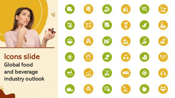 Icons Slide Global Food And Beverage Industry Outlook IR SS
