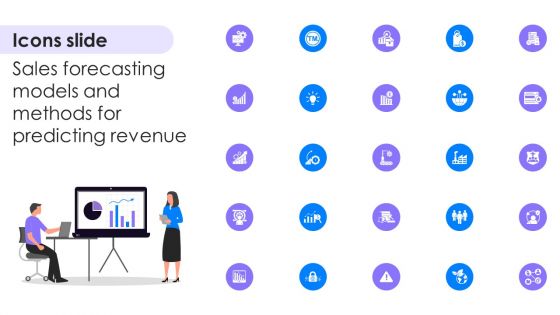Icons Slide Sales Forecasting Models And Methods For Predicting Revenue SA SS