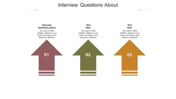 Interview questions about ppt powerpoint presentation summary icon cpb