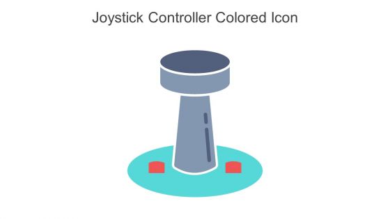 Joystick Controller Colored Icon In Powerpoint Pptx Png And Editable Eps Format