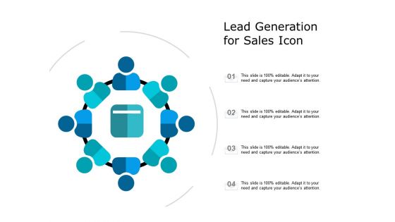 Lead generation for sales icon