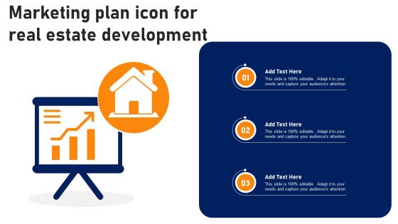 Marketing Plan Icon For Real Estate Development