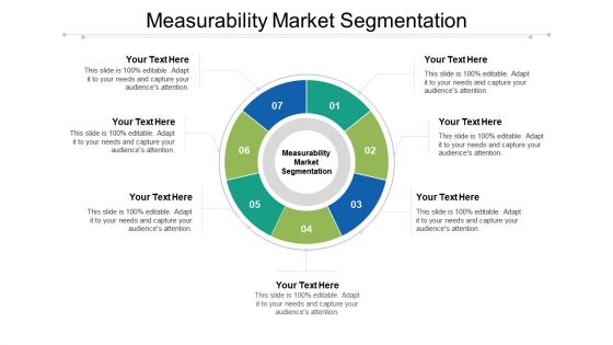Measurability market segmentation ppt powerpoint presentation icon sample cpb