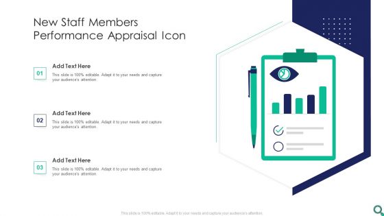 New Staff Members Performance Appraisal Icon