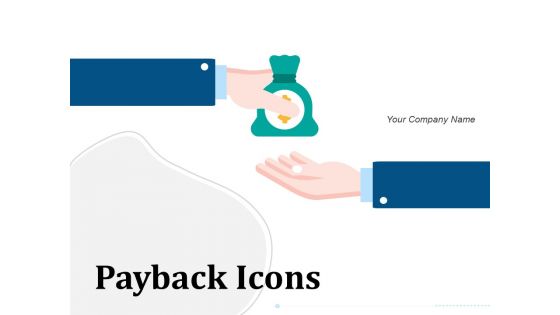 Payback Icons Customer Arrow Illustrating Shopping Representing Dollar