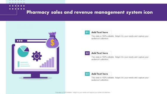 Pharmacy Sales And Revenue Management System Icon