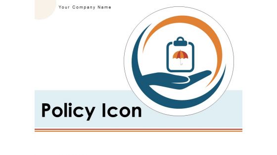 Policy Icon Business Insurance Education Enterprise Manufacturing Gear