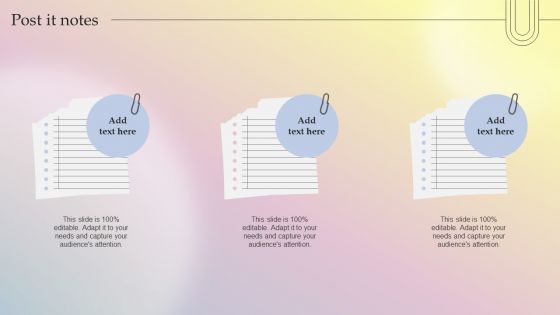 Post It Notes Implementing Culture Branding For Developing Brand Icon Ppt Presentation Styles Deck