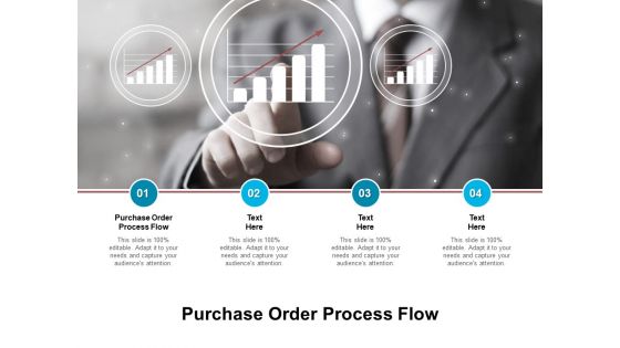 Purchase order process flow ppt powerpoint presentation icon graphics example cpb