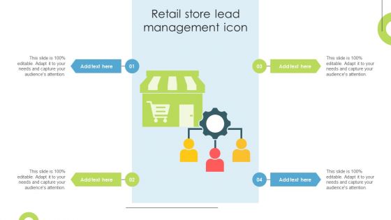 Retail Store Lead Management Icon