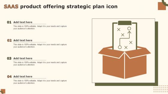 SAAS Product Offering Strategic Plan Icon