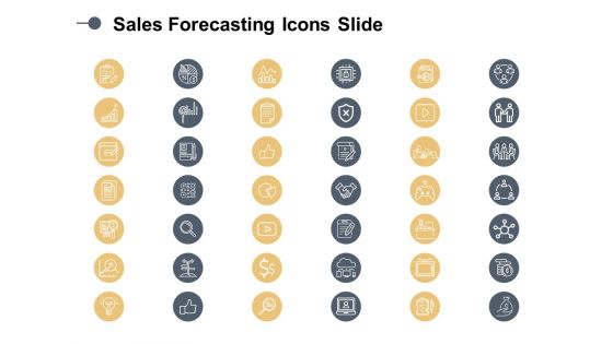 Sales forecasting icons slide server ppt powerpoint presentation professional example topics