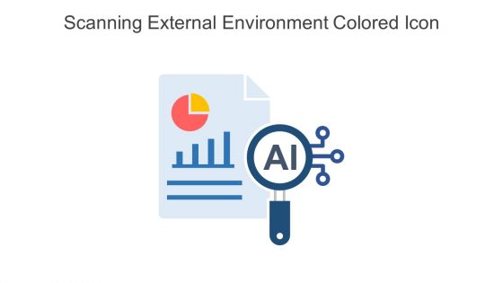 Scanning External Environment Colored Icon In Powerpoint Pptx Png And Editable Eps Format
