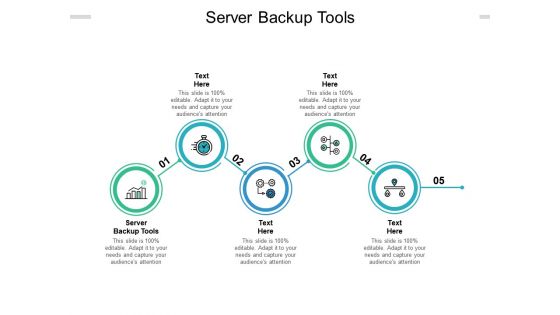 Server backup tools ppt powerpoint presentation icon graphics download cpb