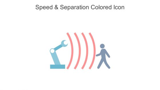 Speed And Separation Colored Icon In Powerpoint Pptx Png And Editable Eps Format