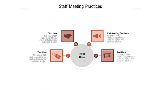 Staff meeting practices ppt powerpoint presentation icon demonstration cpb