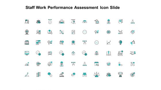 Staff work performance assessment icon slide winner l174 ppt powerpoint presentation
