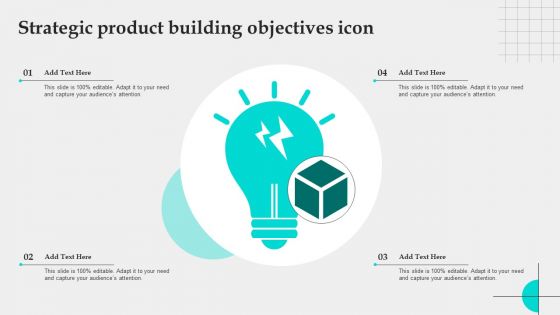 Strategic Product Building Objectives Icon