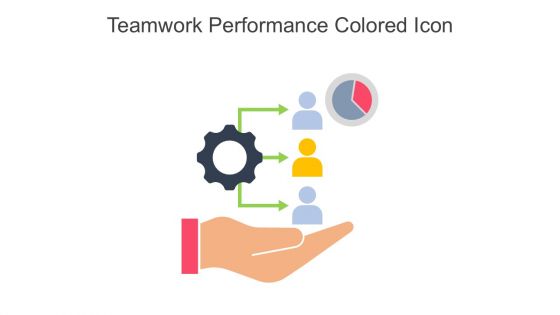 Teamwork Performance Colored Icon In Powerpoint Pptx Png And Editable Eps Format