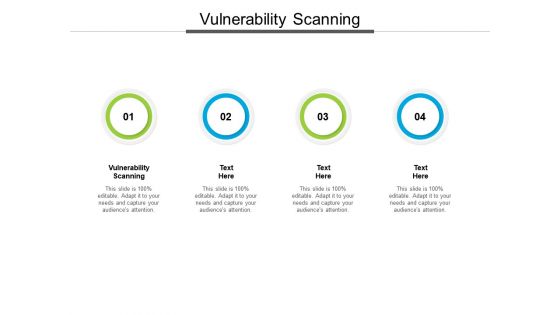 Vulnerability scanning ppt powerpoint presentation outline icon cpb